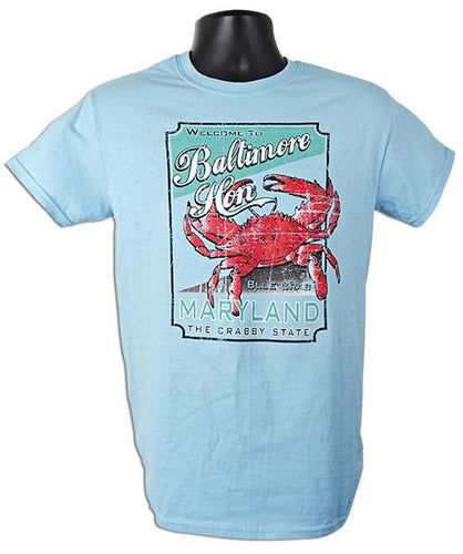 TSBM03A T-Shirt Welcome to Baltimore SKY