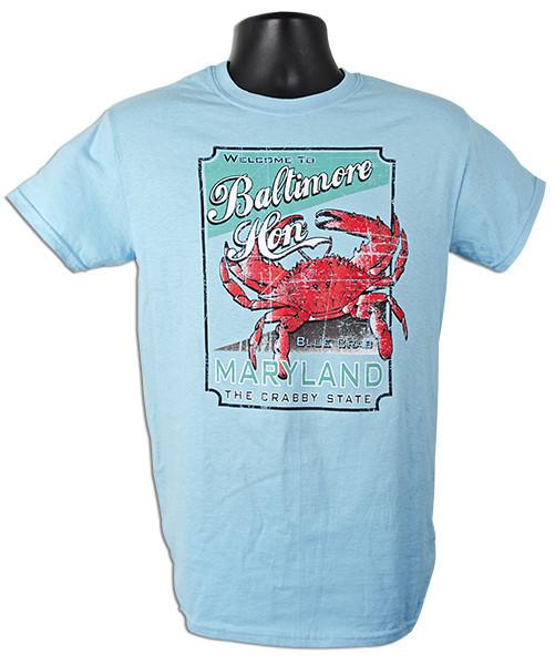 TSBM03A T-Shirt Welcome to Baltimore SKY