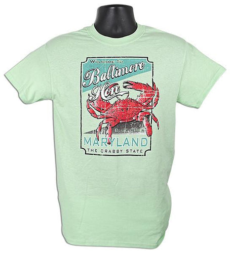 TSBM03M T-Shirt Welcome to Baltimore MINT