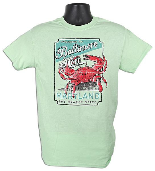 TSBM03M T-Shirt Welcome to Baltimore MINT
