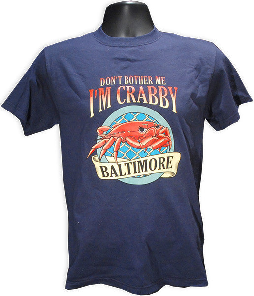 T-Shirt I'm Crabby Baltimore NAVY