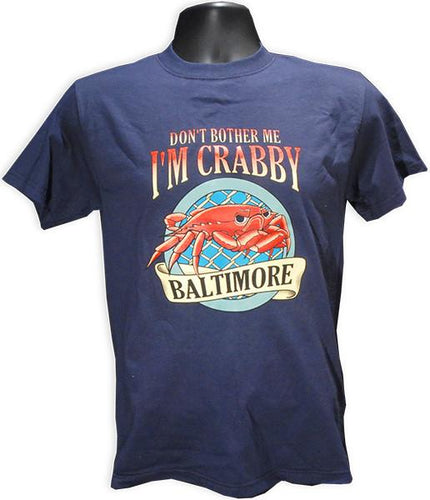 TSBM14N3 T-Shirt I'm Crabby Baltimore NAVY