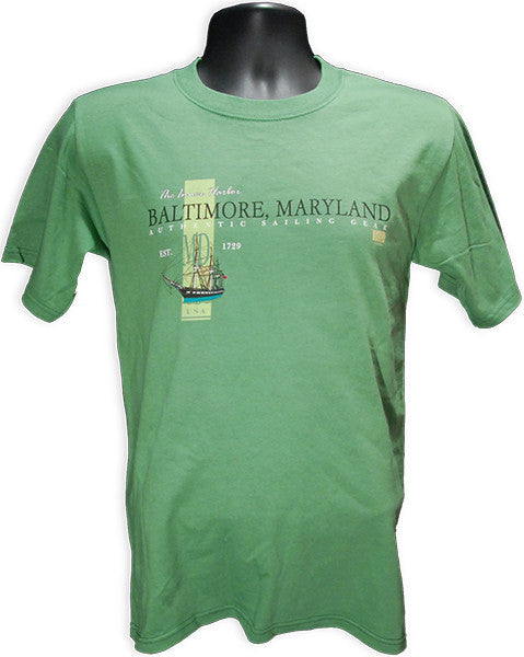 T-Shirt Baltimore Authentic Sailing - KIWI