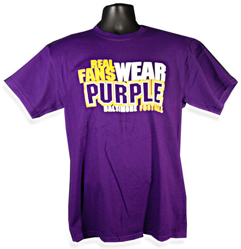 T-Shirt Real Fans Wear Purple PURPLE