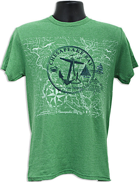 T-Shirt Chesapeake Bay Circle KELLY HEATHER