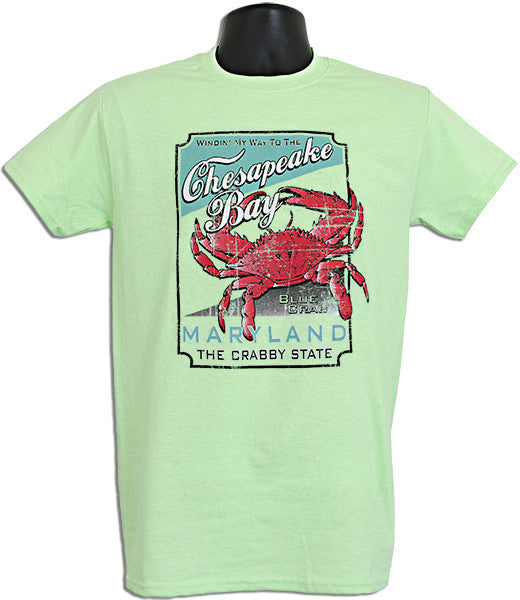 T-Shirt Chesapeake Bay Vintage Sign MINT