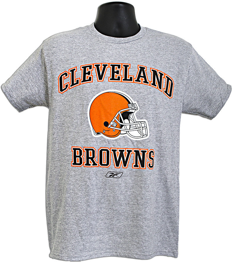 T-Shirt - Cleveland Brown Logo GREY HEATHER