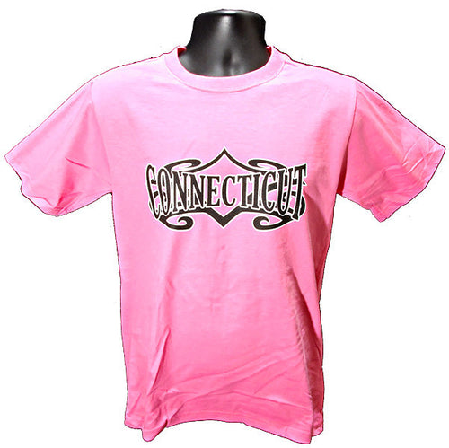 T-Shirt Connecticut Tribal Azalea Pink
