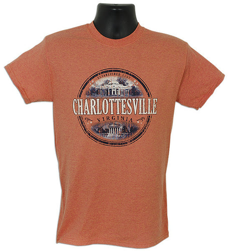 T-Shirt Charlottesville Circle SUNSET