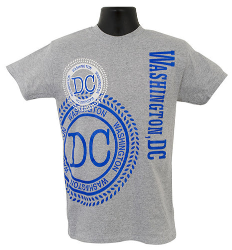 T-Shirt Washington DC Stamp SPORT GREY XX