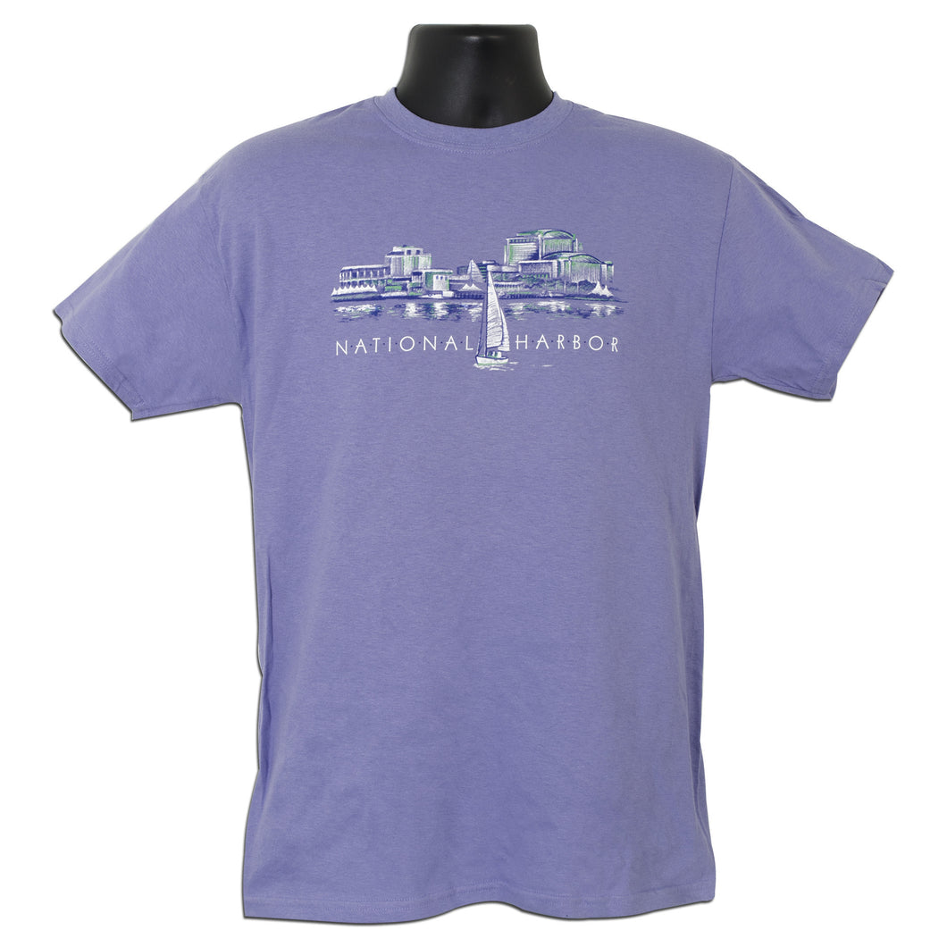 T-SHIRT NATIONAL HARBOR DC VIOLET