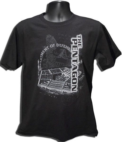 TSDC31B Adult T - Pentagon Tattoo Black