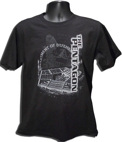 Adult T - Pentagon Tattoo Black