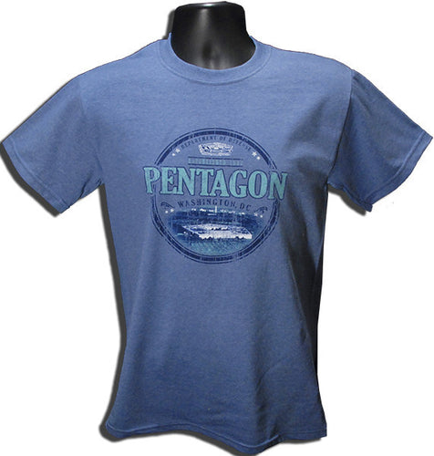 T-Shirt Pentagon Circle INDIGO HEATHER