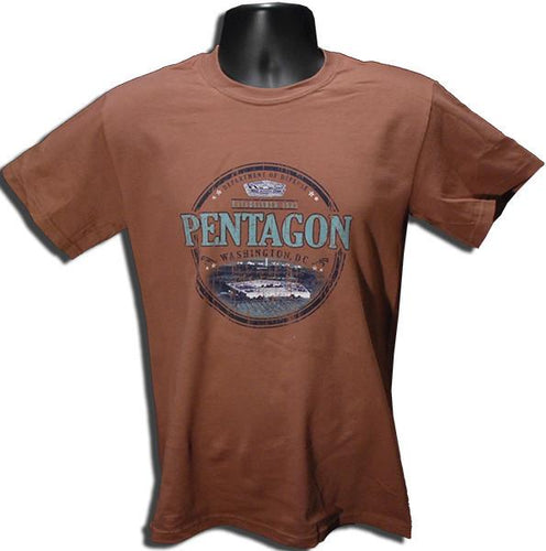TSDC33C T-Shirt Pentagon Circle MILITARY HEATHER