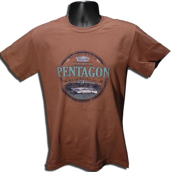 TSDC33C T-Shirt Pentagon Circle MILITARY HEATHER