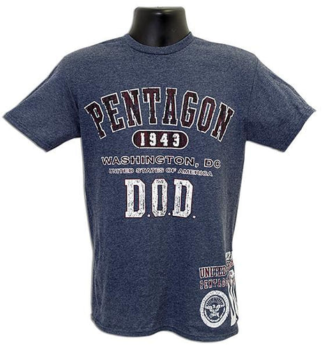 TSDC37N T-Shirt - Pentagon Two Hit Denim Heather