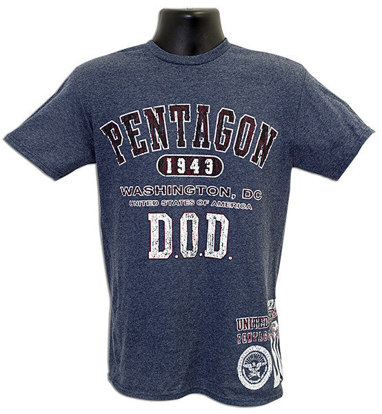 T-Shirt - Pentagon Two Hit Denim Heather