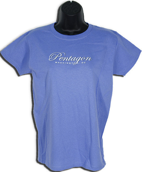 Ladies T - Pentagon Script LILAC