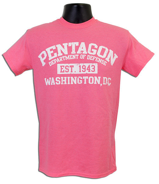 T-Shirt Pentagon Distressed SAFETY PINK XX