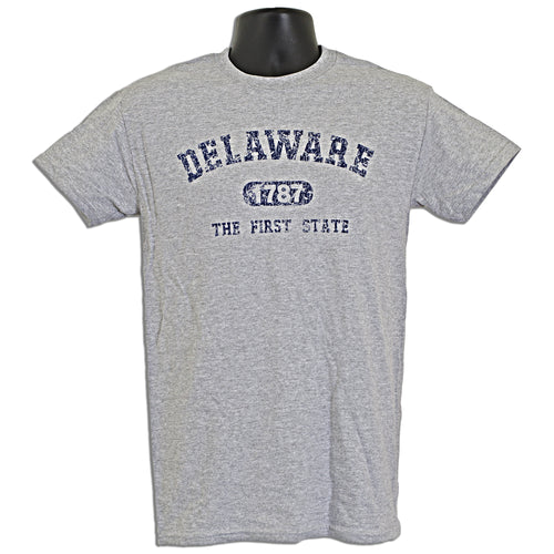 T-Shirt Delaware Arch 1787 SPORT GREY