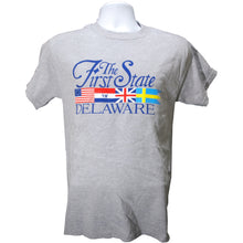 T-Shirt Delaware Flags SPORT GREY