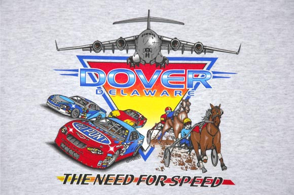 T-Shirt Dover Speedway ASH