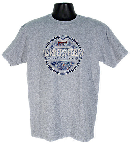 T-Shirt Harpers Ferry Circle Sport Grey