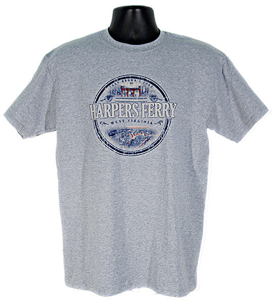 T-Shirt Harpers Ferry Circle Sport Grey
