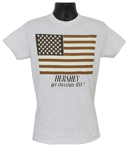 T-Shirt Hershey Flag ASH