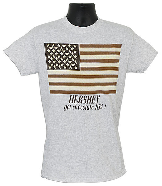 T-Shirt Hershey Flag ASH