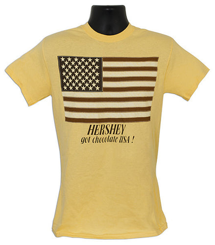 T-Shirt Hershey Flag YELLOW HAZE