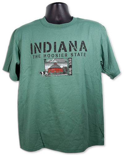 TSIN03A T-Shirt Indiana Established Arch SPORT GREY