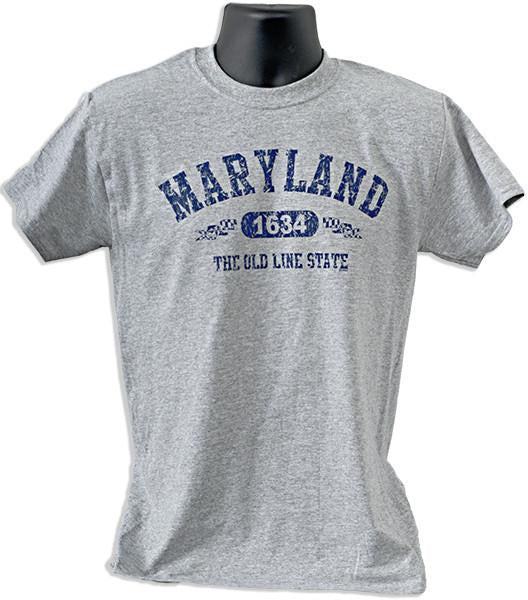 TSMD01R3 T-Shirt Maryland Distressed SPORT GREY