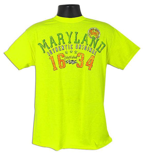 TSMD11G T-Shirt Maryland Arch 1634 SAFETY GREEN