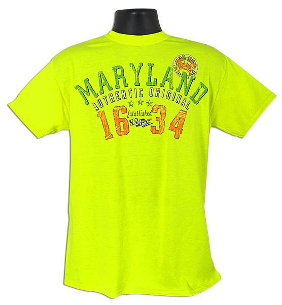 TSMD11G T-Shirt Maryland Arch 1634 SAFETY GREEN