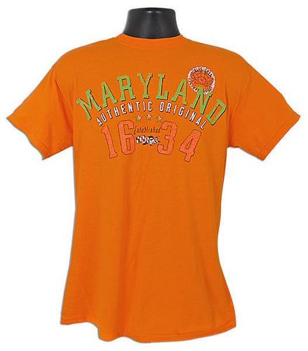 TSMD11O T-Shirt Maryland Arch 1634 SAFETY ORANGE