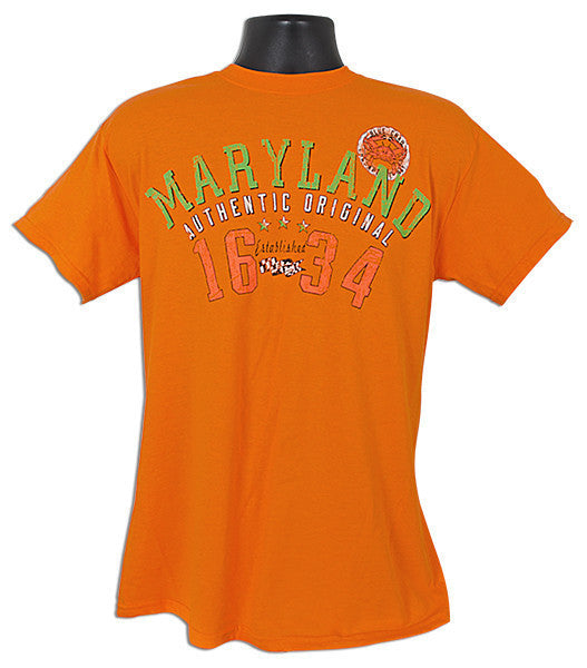 T-Shirt Maryland Arch 1634 SAFETY ORANGE