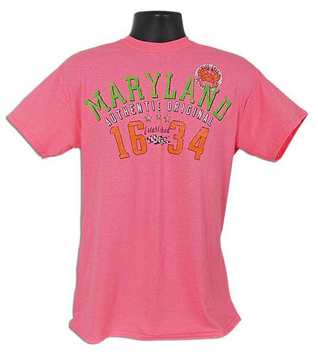 TSMD11P T-Shirt Maryland Arch 1634 SAFETY PINK