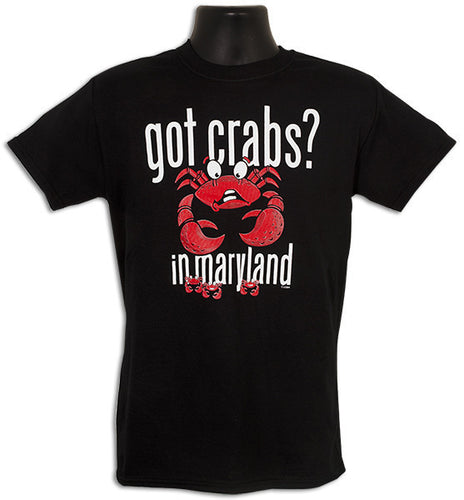 T-Shirt GOT CRABS Maryland - BLACK