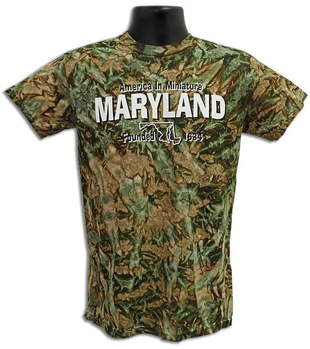 Tie Dye T - Maryland CAMOUFLAGE