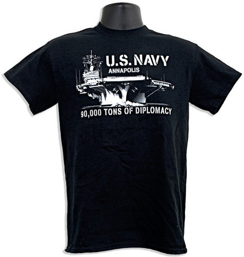 T-Shirt 90K Tons Diplomacy Annapolis BLACK