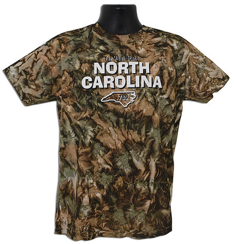 Tie Dye T North Carolina CAMOUFLAGE