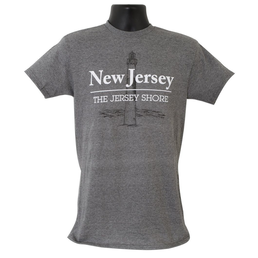 TSNJ01G T-Shirt New Jersey Lighthouse GRAPHITE HEATHER