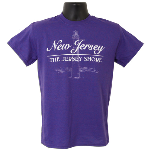 TSNJ01L T-Shirt New Jersey Lighthouse LILAC