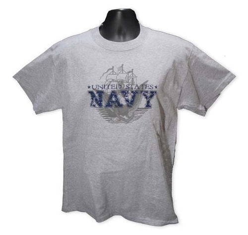 T-Shirt U.S. Navy Seal Distressed SPORT GREY