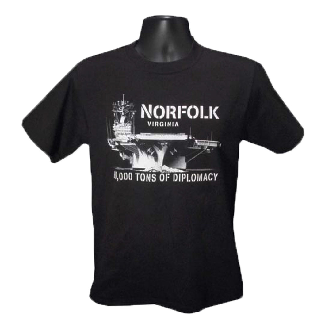 T-Shirt Norfolk 90,000 Tons BLACK