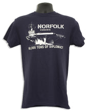 T-Shirt Norfolk 90,000 Tons NAVY
