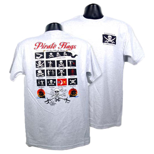 T-Shirt Pirate Flags 2-Sided - Norfolk