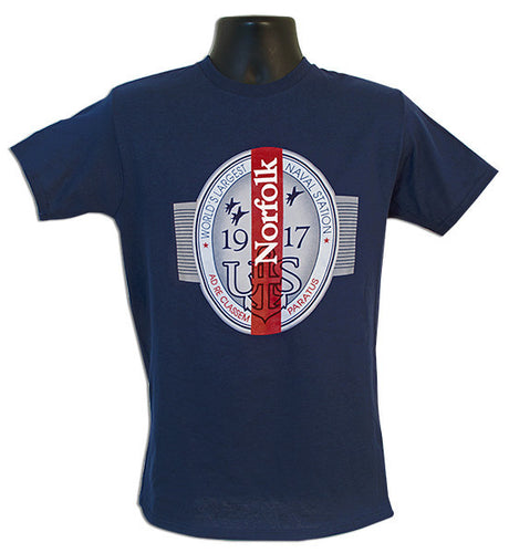T-Shirt Norfolk Label NAVY